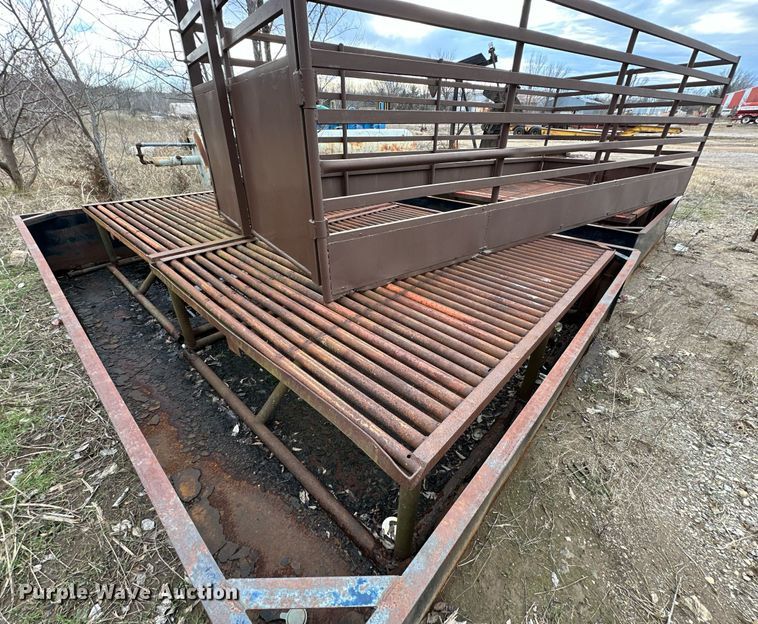 image for item OM9773 (3) barrel racks 