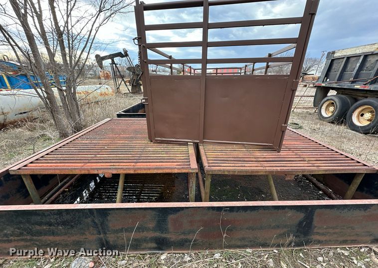 image for item OM9773 (3) barrel racks 