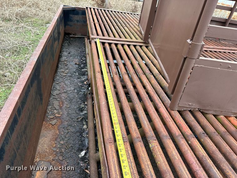 image for item OM9773 (3) barrel racks 