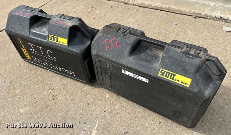 image for item OM9778 (2) Scott Air-Pak SCBA