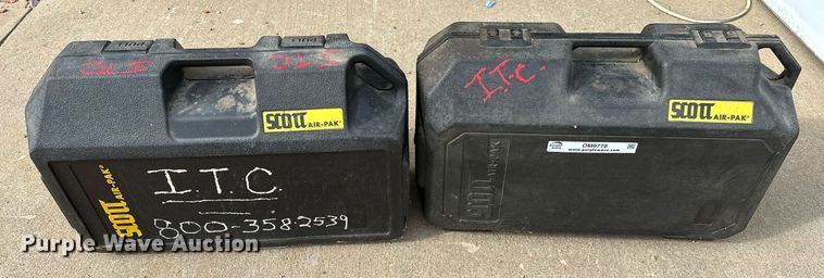 image for item OM9778 (2) Scott Air-Pak SCBA