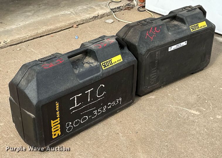 image for item OM9778 (2) Scott Air-Pak SCBA