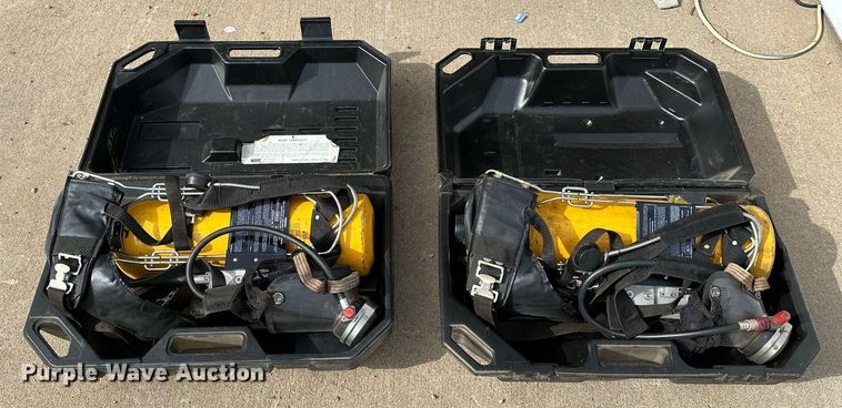 image for item OM9778 (2) Scott Air-Pak SCBA