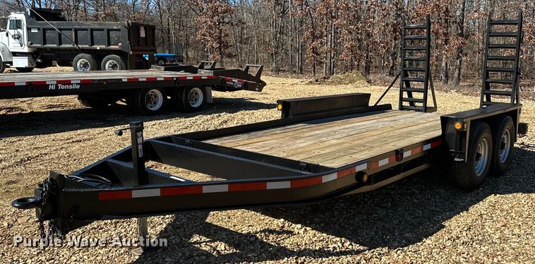 image for item OM9806 2005 Belshe  WB12 equipment trailer