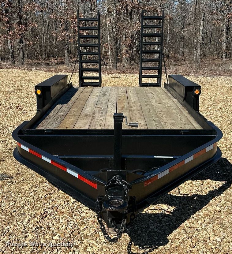 image for item OM9806 2005 Belshe  WB12 equipment trailer