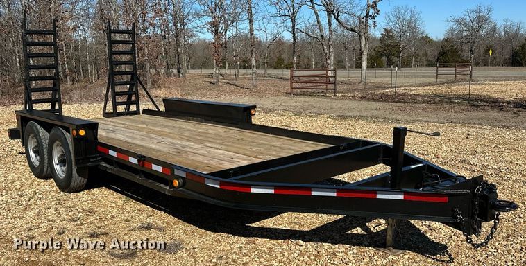 image for item OM9806 2005 Belshe  WB12 equipment trailer