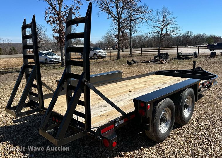 image for item OM9806 2005 Belshe  WB12 equipment trailer