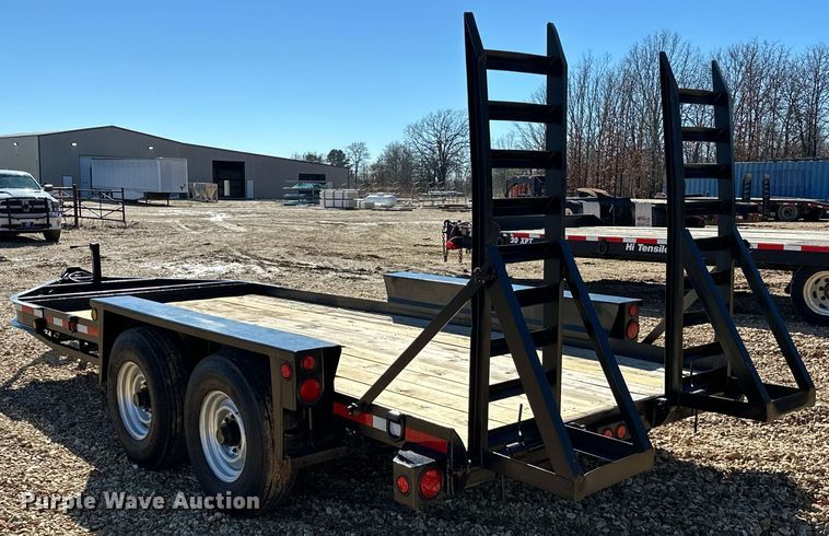 image for item OM9806 2005 Belshe  WB12 equipment trailer