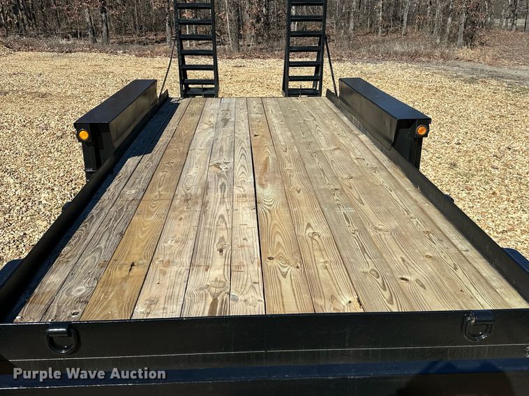 image for item OM9806 2005 Belshe  WB12 equipment trailer