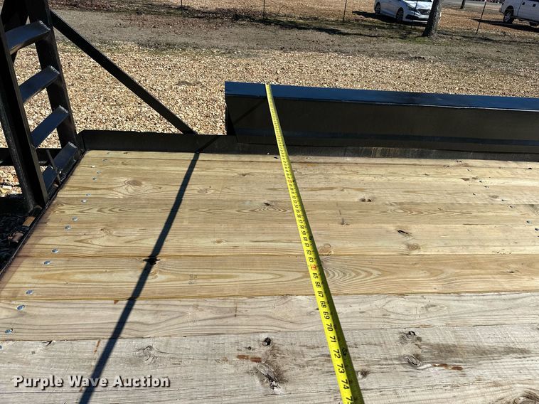 image for item OM9806 2005 Belshe  WB12 equipment trailer