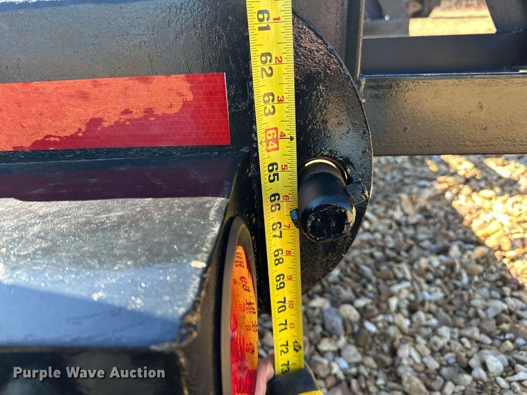 image for item OM9806 2005 Belshe  WB12 equipment trailer