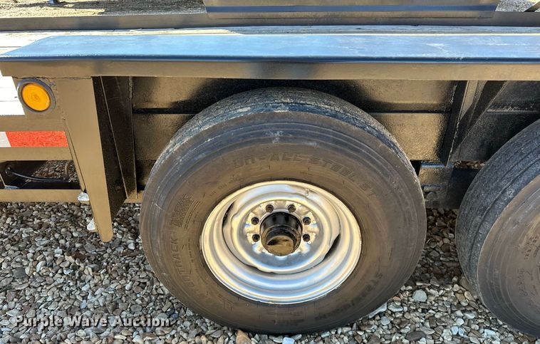 image for item OM9806 2005 Belshe  WB12 equipment trailer