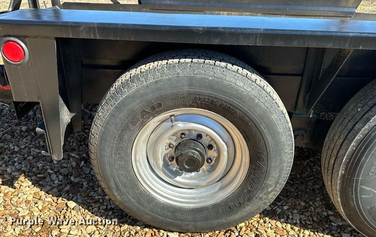 image for item OM9806 2005 Belshe  WB12 equipment trailer