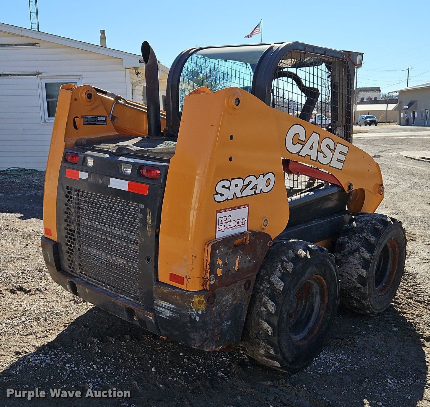 Case SR210 skid steer loader in Rich Hill, MO Item DN7206 for sale