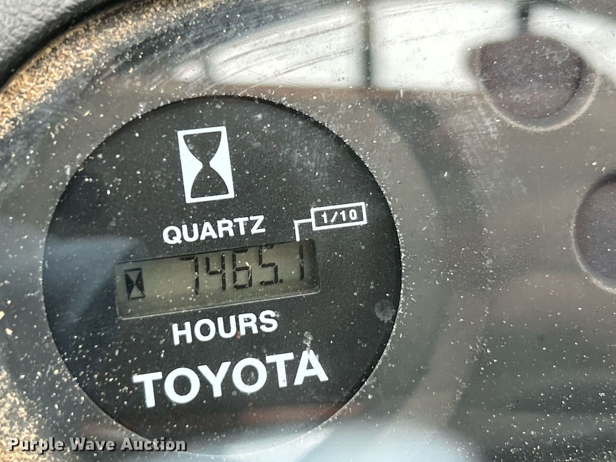 1997 Toyota 426FGCU25 forklift in Curryville, MO Item NE9746 for sale Purple Wave