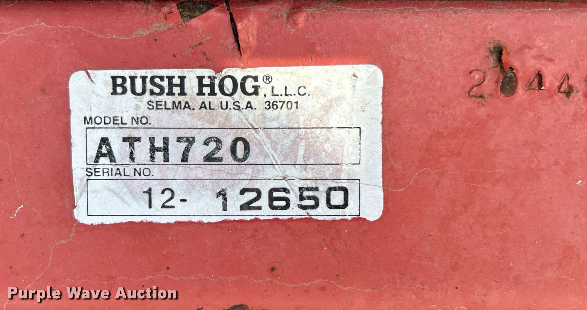 Bush Hog ATH 720 finish mower in Collinsville, OK Item OI9545 for