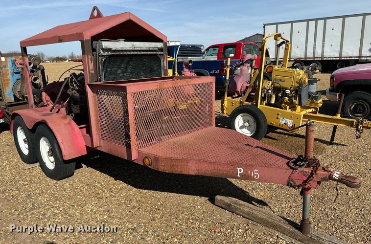 image for item DK6746 Berkeley B4JRBM CW Trailer mounted trash pump