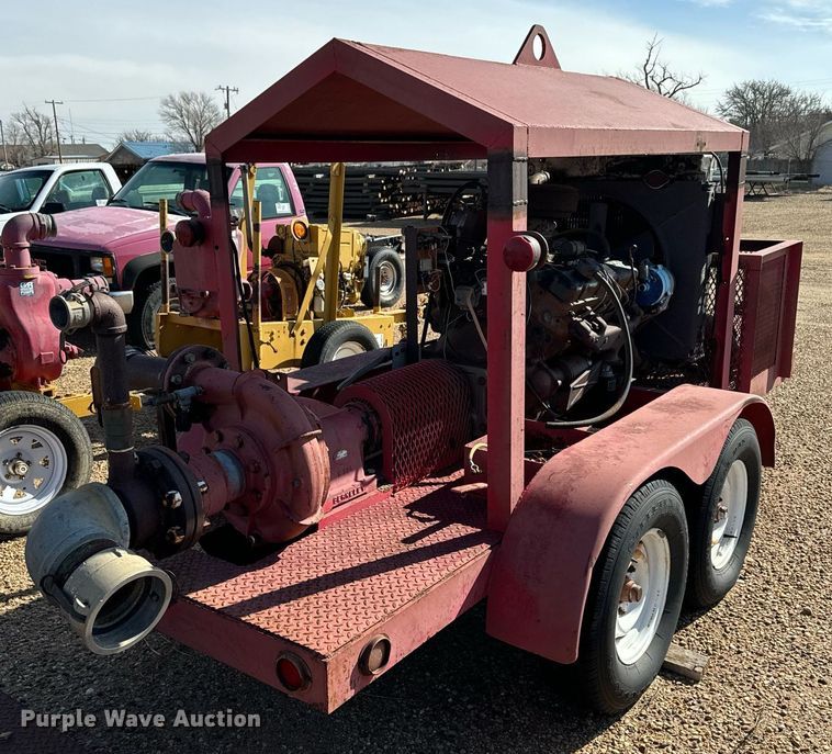 image for item DK6746 Berkeley B4JRBM CW Trailer mounted trash pump