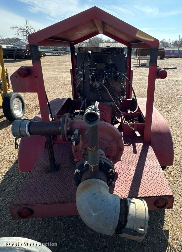 image for item DK6746 Berkeley B4JRBM CW Trailer mounted trash pump