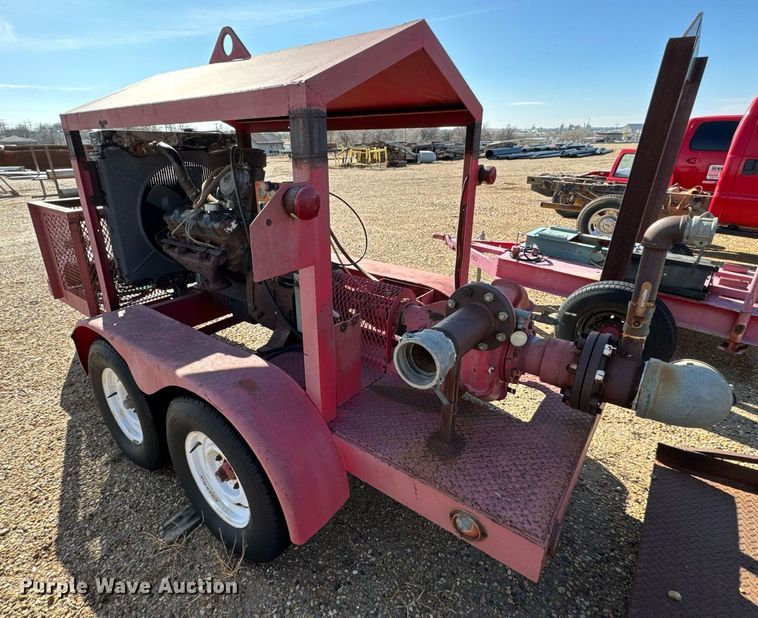 image for item DK6746 Berkeley B4JRBM CW Trailer mounted trash pump