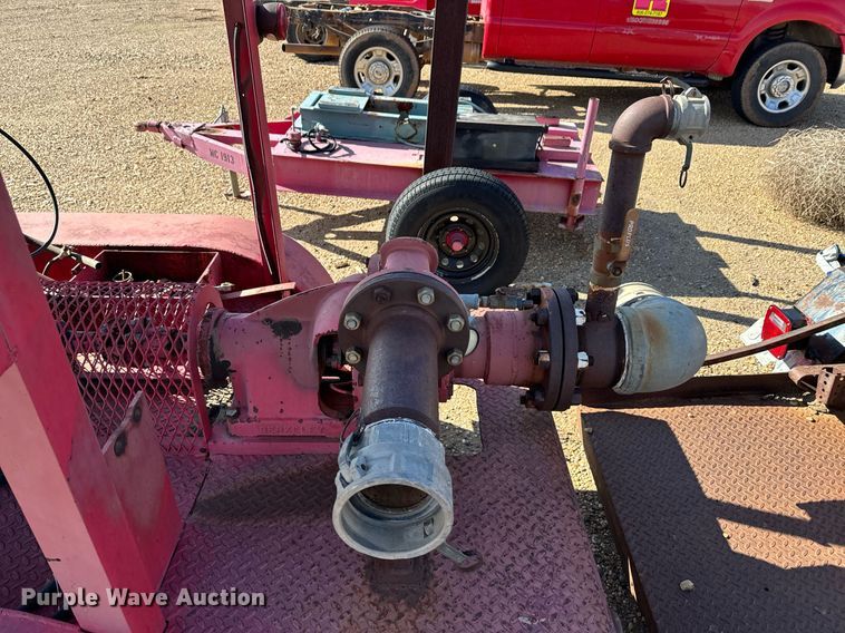 image for item DK6746 Berkeley B4JRBM CW Trailer mounted trash pump