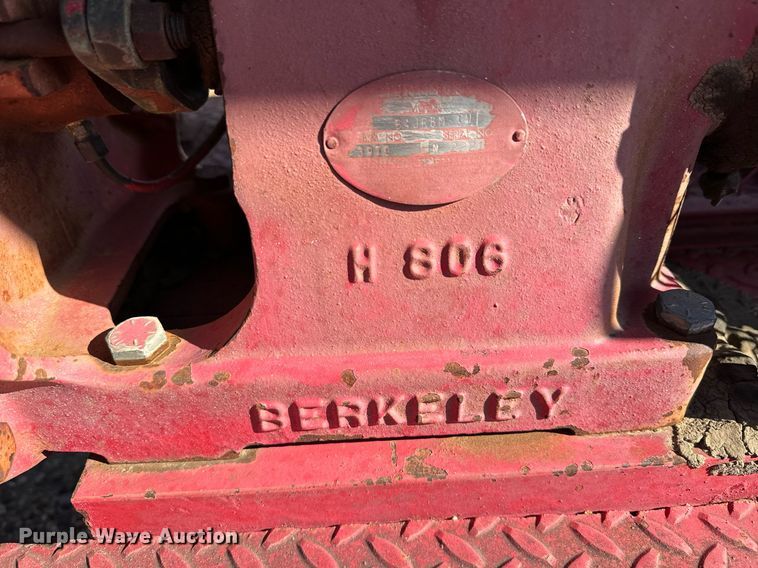 image for item DK6746 Berkeley B4JRBM CW Trailer mounted trash pump