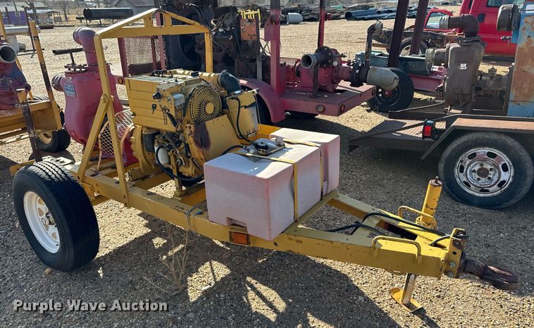 image for item DK6748 Gorman Rupp 10 Series trash pump