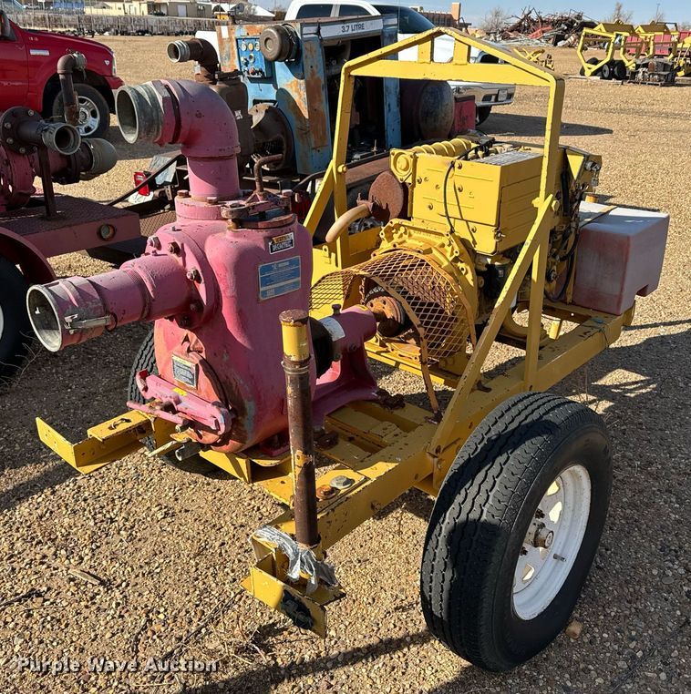 image for item DK6748 Gorman Rupp 10 Series trash pump