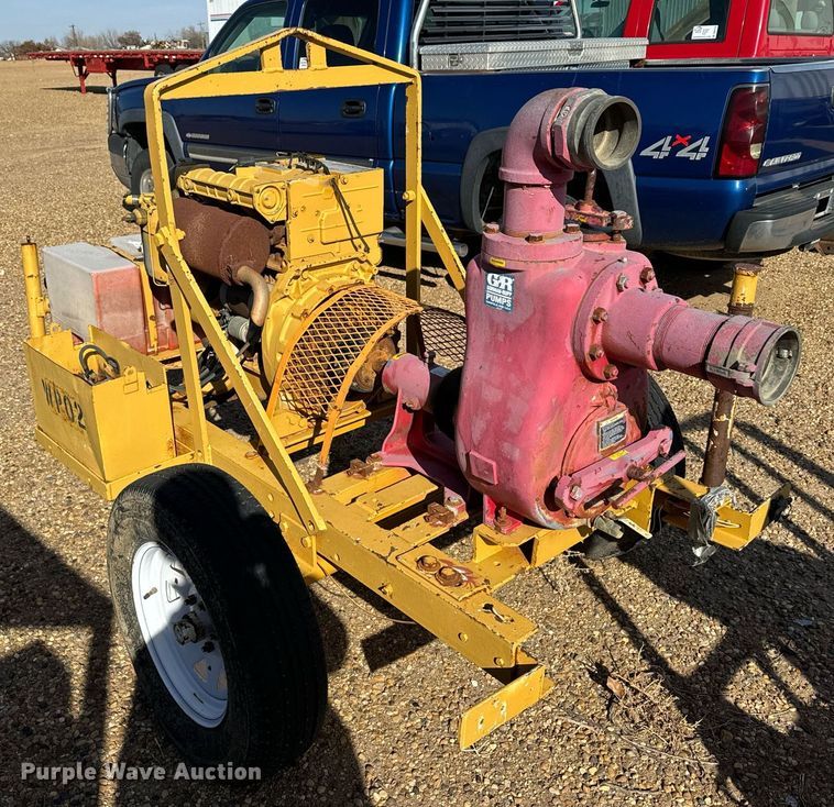 image for item DK6748 Gorman Rupp 10 Series trash pump