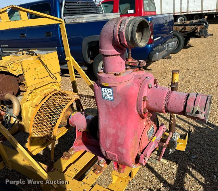 image for item DK6748 Gorman Rupp 10 Series trash pump