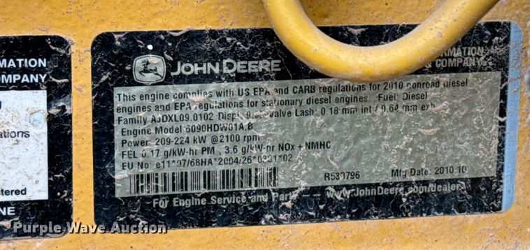 image for item DK6771 2011 John Deere 772G motor grader