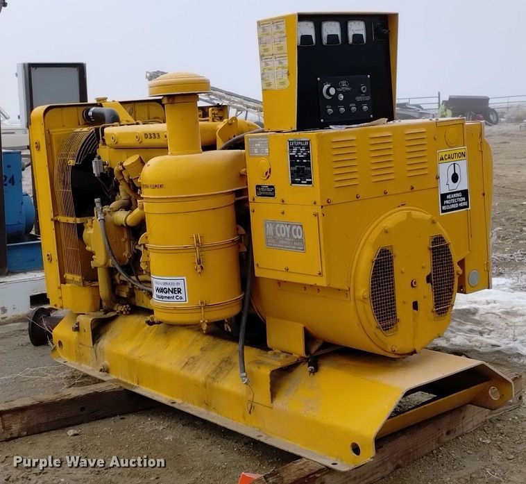 image for item DK8993 Caterpillar  D333A generator