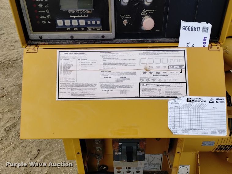 image for item DK8995 Caterpillar  SR4 generator