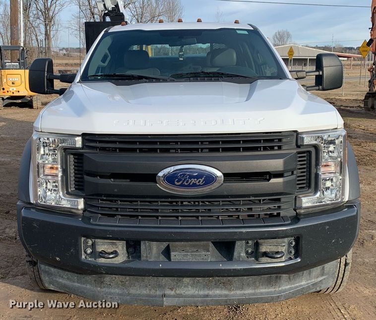 image for item DM7734 2018 Ford  F450 Super Duty XL Crew Cab utility / service truck