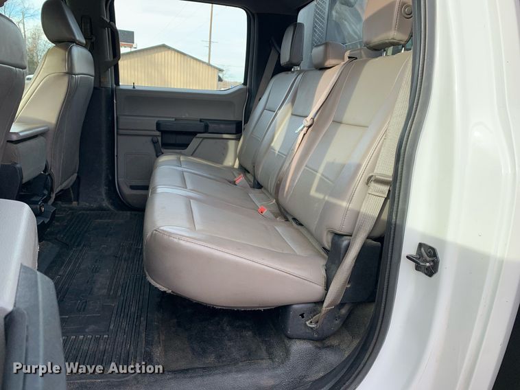 image for item DM7734 2018 Ford  F450 Super Duty XL Crew Cab utility / service truck