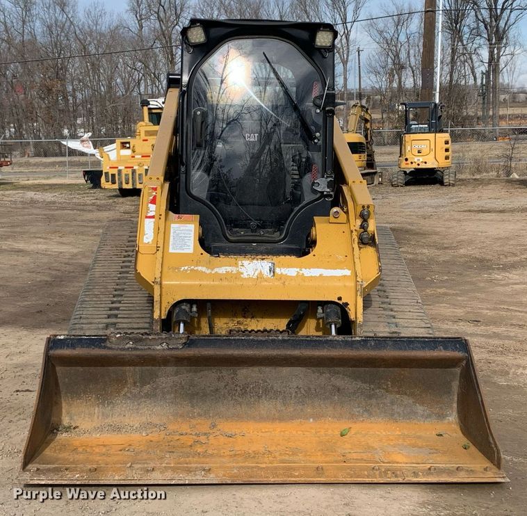 image for item DM7737 2019 Caterpillar 299D2 tracked skid steer loader