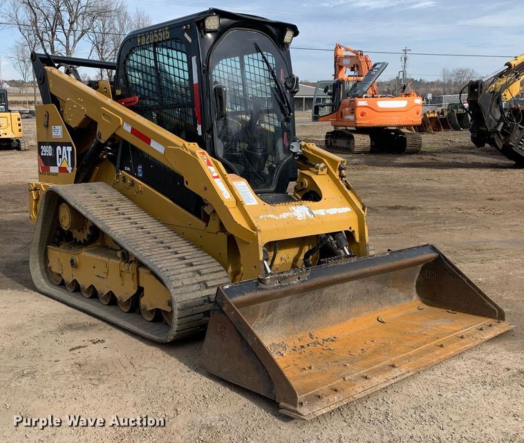 image for item DM7737 2019 Caterpillar 299D2 tracked skid steer loader