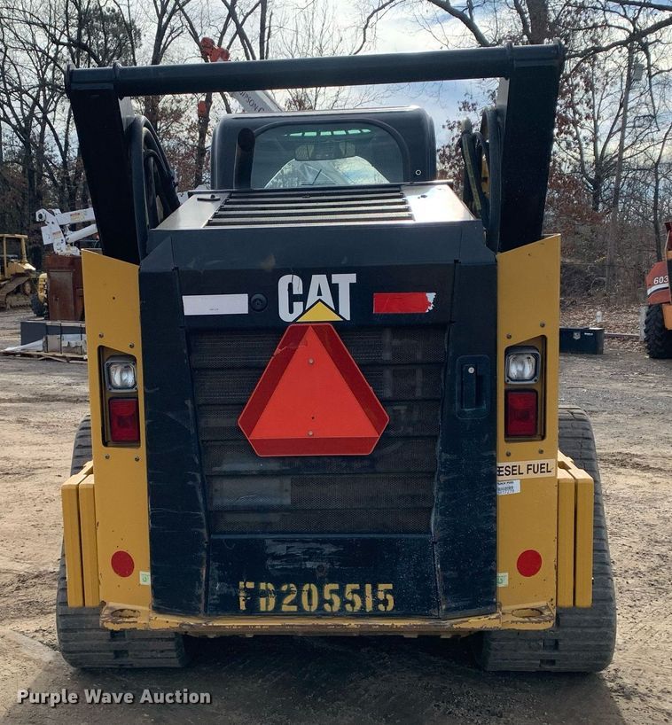 image for item DM7737 2019 Caterpillar 299D2 tracked skid steer loader