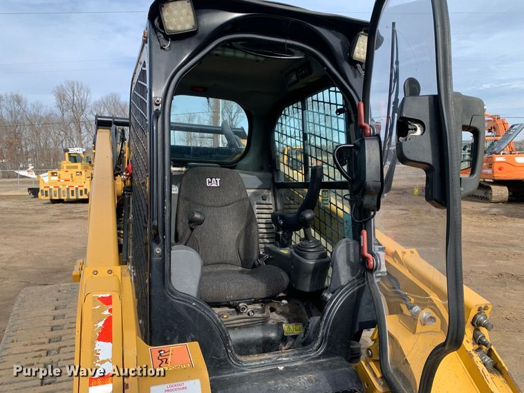 image for item DM7737 2019 Caterpillar 299D2 tracked skid steer loader