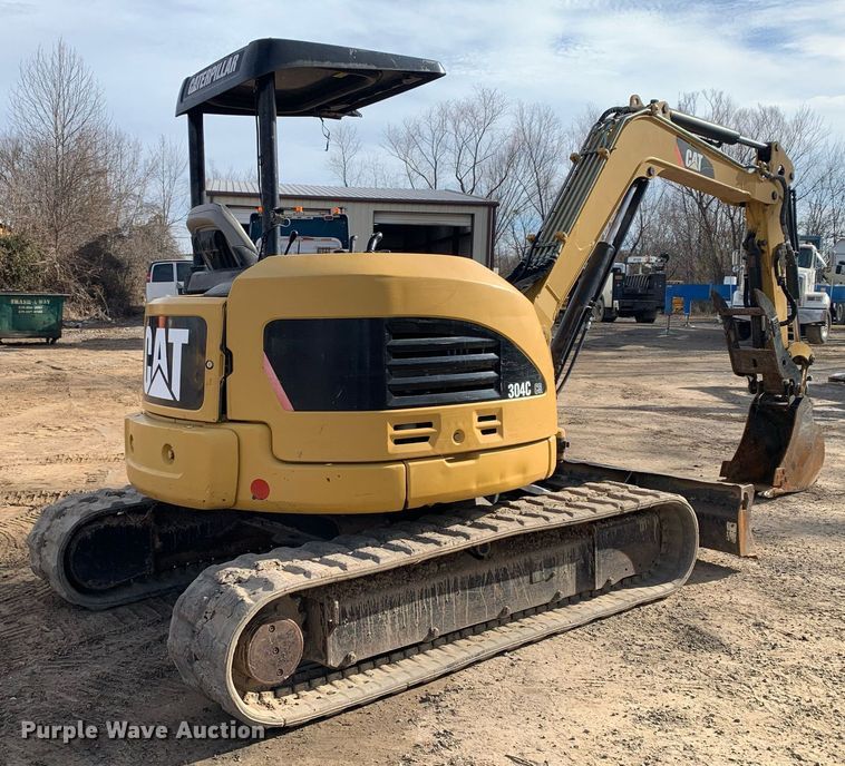 image for item DM7738 2010 Caterpillar 304C CR mini excavator