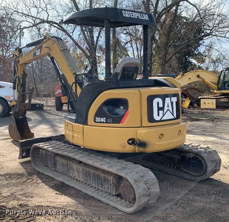 image for item DM7738 2010 Caterpillar 304C CR mini excavator