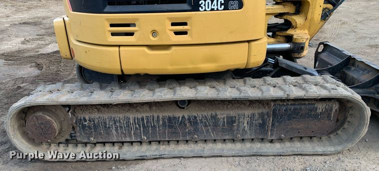 image for item DM7738 2010 Caterpillar 304C CR mini excavator