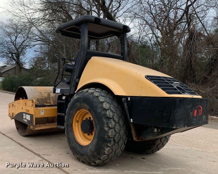 image for item DM7742 2005 Ingersoll Rand  SD100D single drum vibratory roller