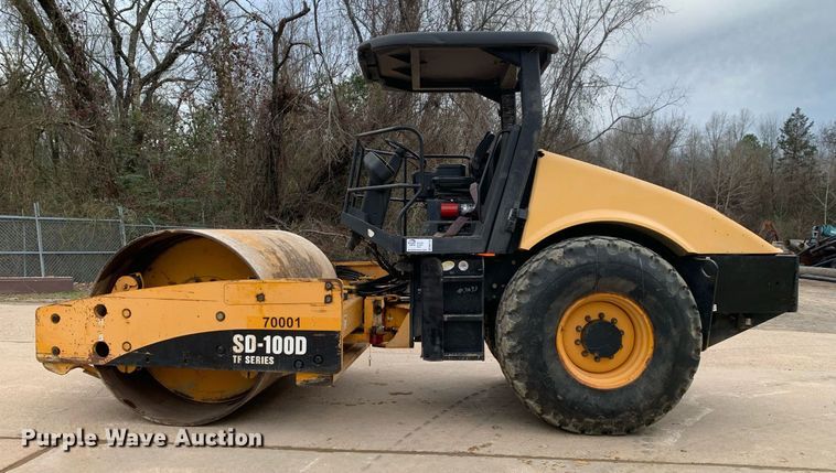 image for item DM7742 2005 Ingersoll Rand  SD100D single drum vibratory roller