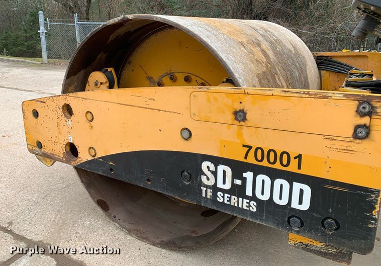 image for item DM7742 2005 Ingersoll Rand  SD100D single drum vibratory roller