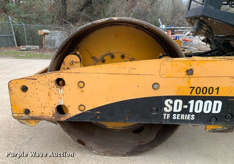 image for item DM7742 2005 Ingersoll Rand  SD100D single drum vibratory roller