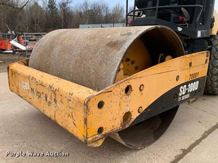 image for item DM7742 2005 Ingersoll Rand  SD100D single drum vibratory roller