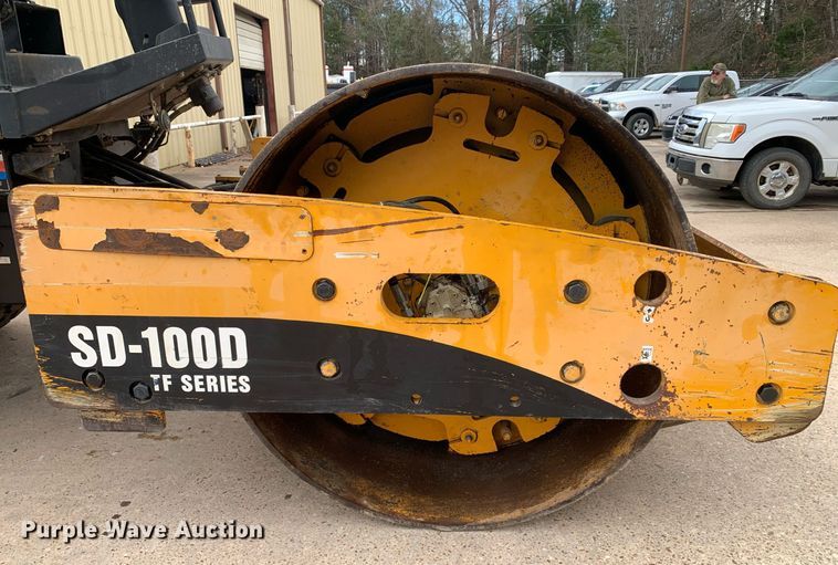 image for item DM7742 2005 Ingersoll Rand  SD100D single drum vibratory roller