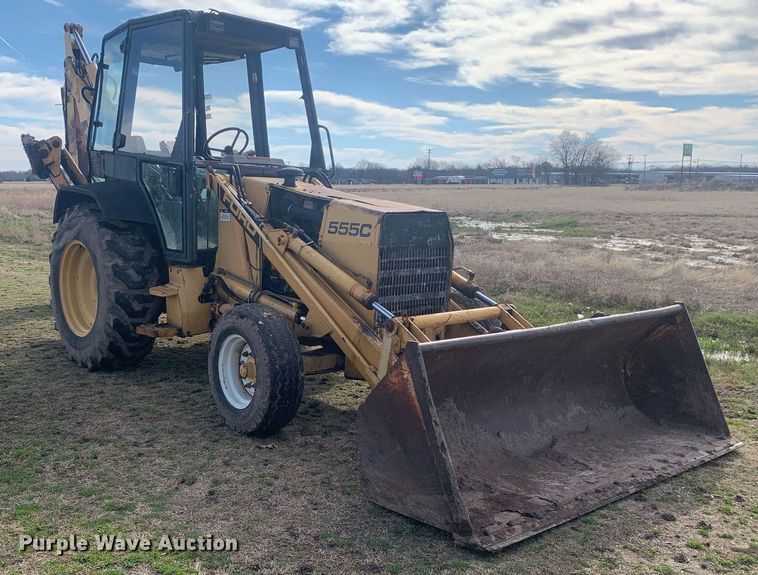 image for item DM7745 Ford 555C backhoe