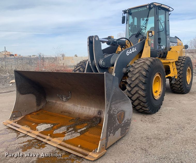 image for item DM7746 2015 John Deere 644K wheel loader